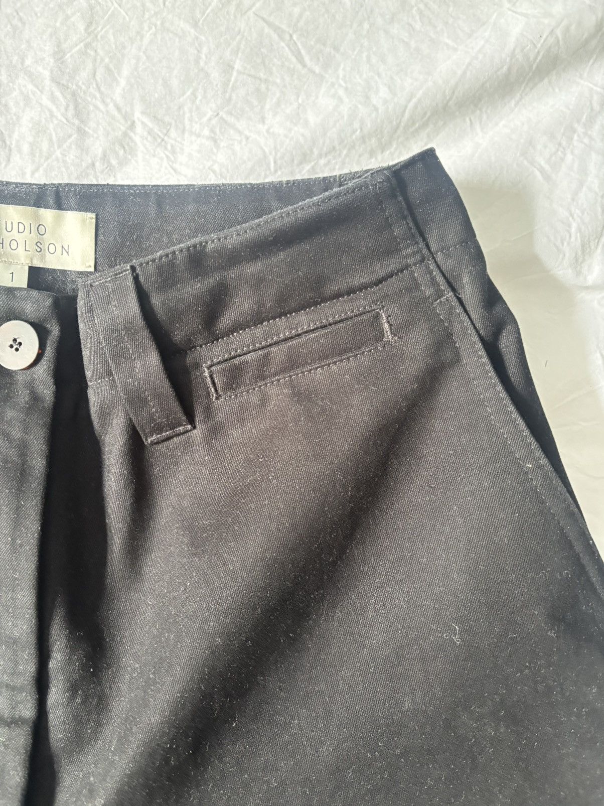 Studio Nicolson Trousers in Black, Women's (Size 28) — image 5 of 5