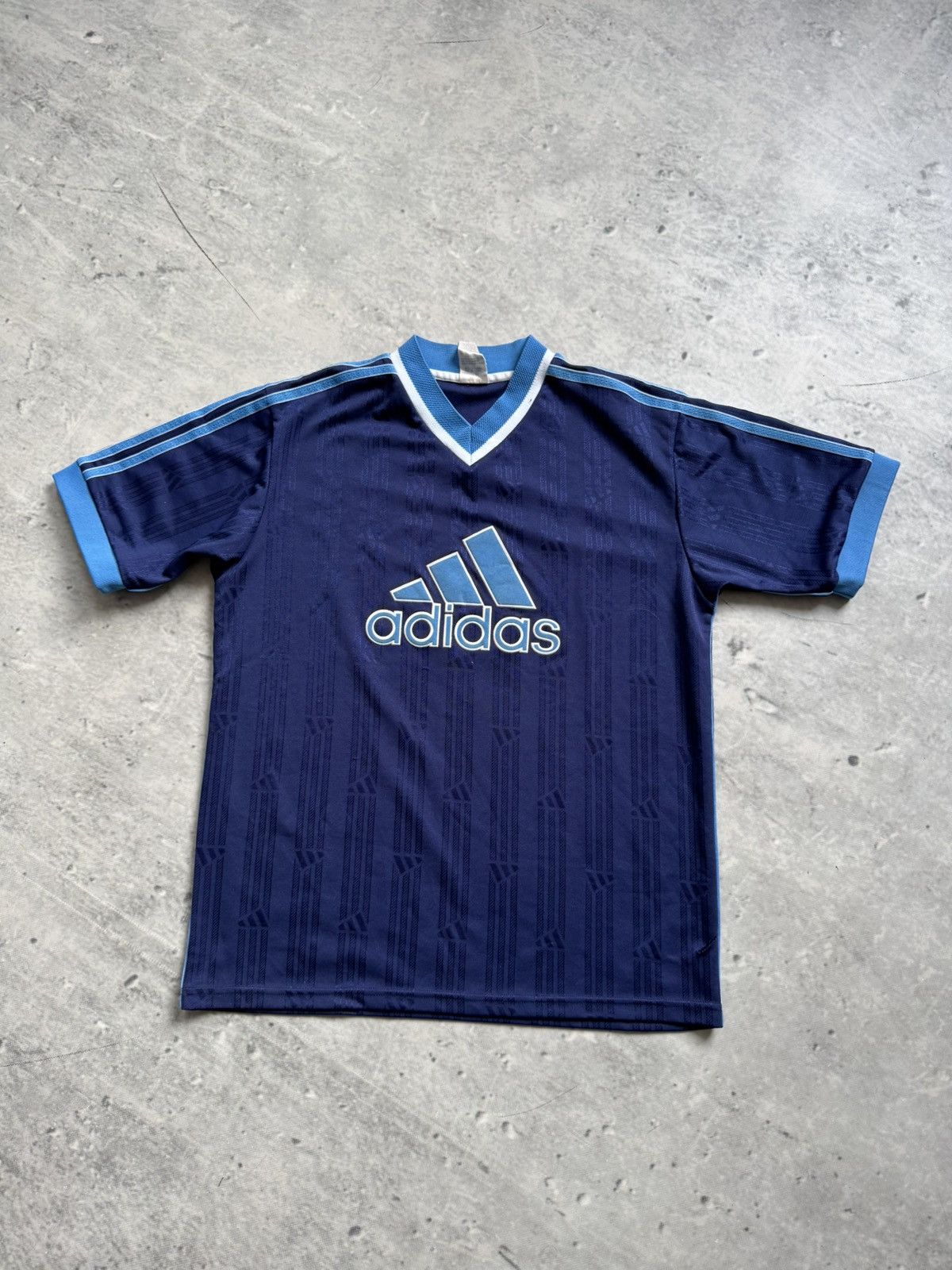 Adidas Adidas vintage football jersey tee Size US M / EU 48-50 / 2 - 1 Thumbnail