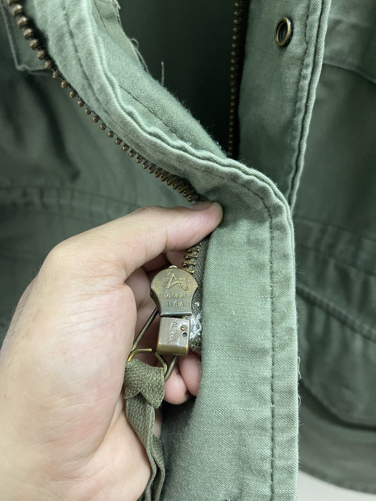 Alpha Industries Vintage Alpha Industries Field Jacket Size US M / EU 48-50 / 2 - 15 Thumbnail