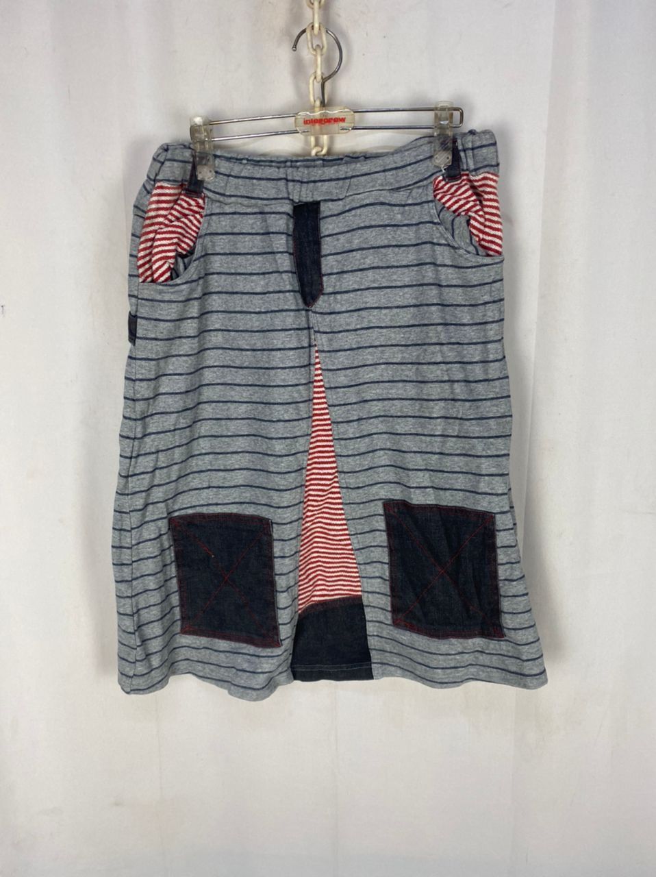 Japanese Brand Bluemoon patchwork skirt size 30-36 Size 34" / US 12 / IT 48 - 9 Thumbnail
