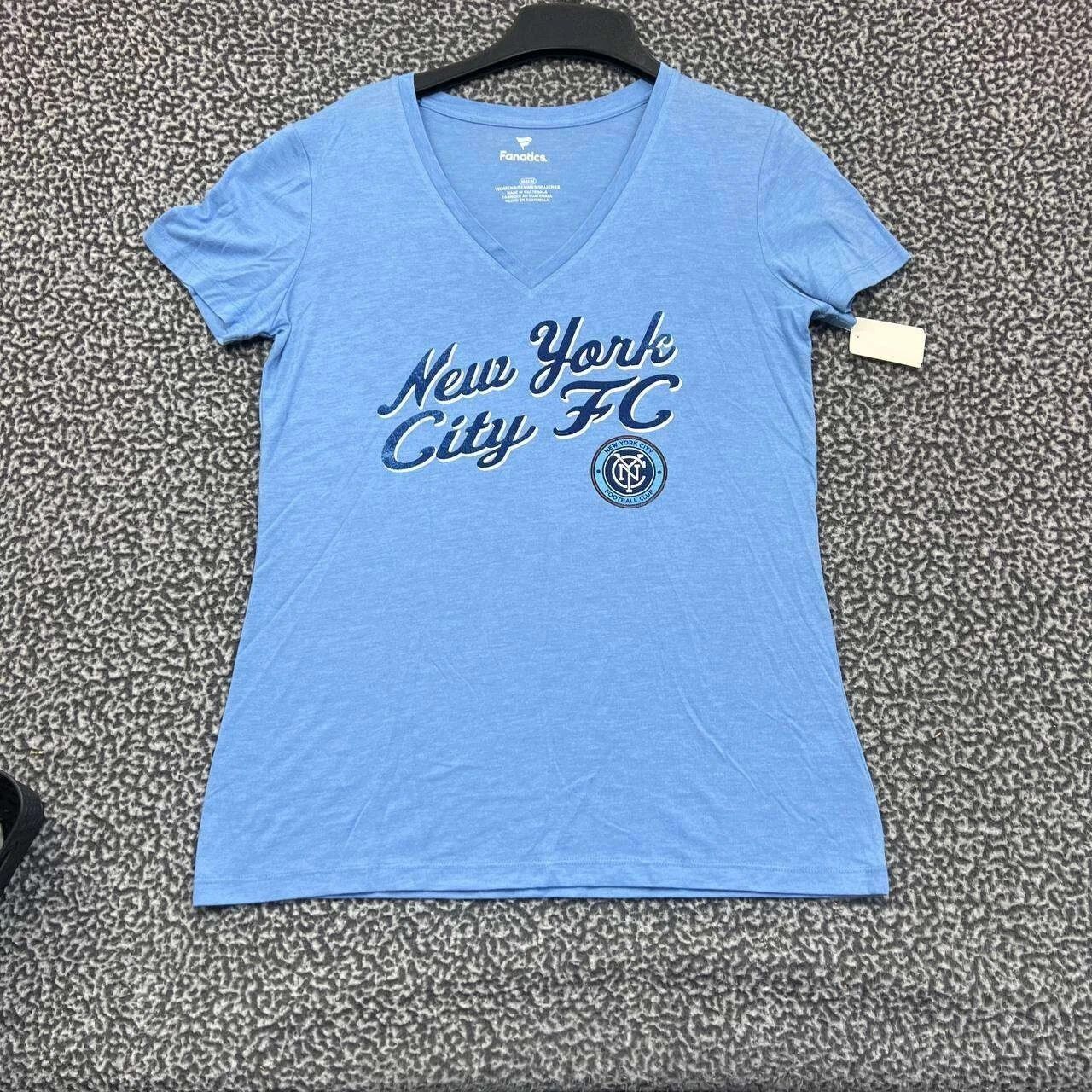 Other New York City FC Shirt Women Fanatics Short Sleeve V-Neck M Size M / US 6-8 / IT 42-44 - 1 Thumbnail