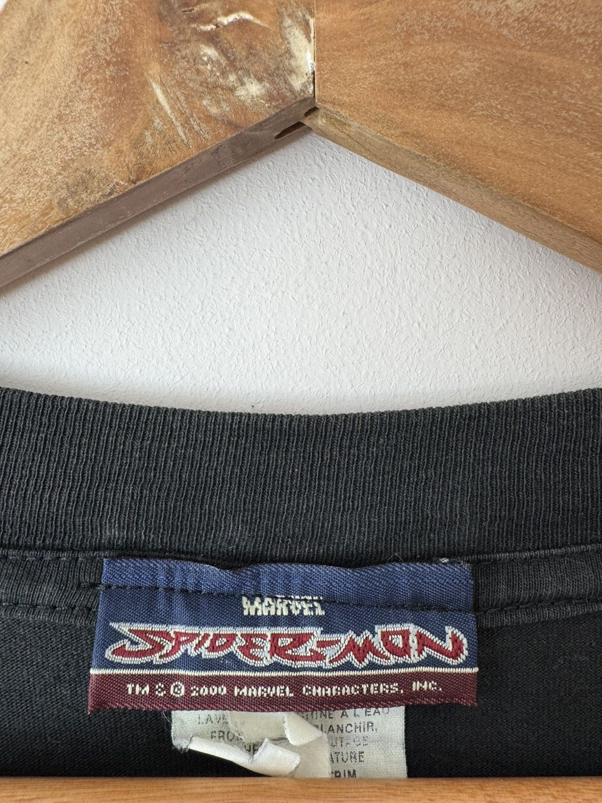 Marvel Comics Vintage Spider-Man 2000 Big Logo T-shirt Black Tee Size US XL / EU 56 / 4 - 11 Thumbnail