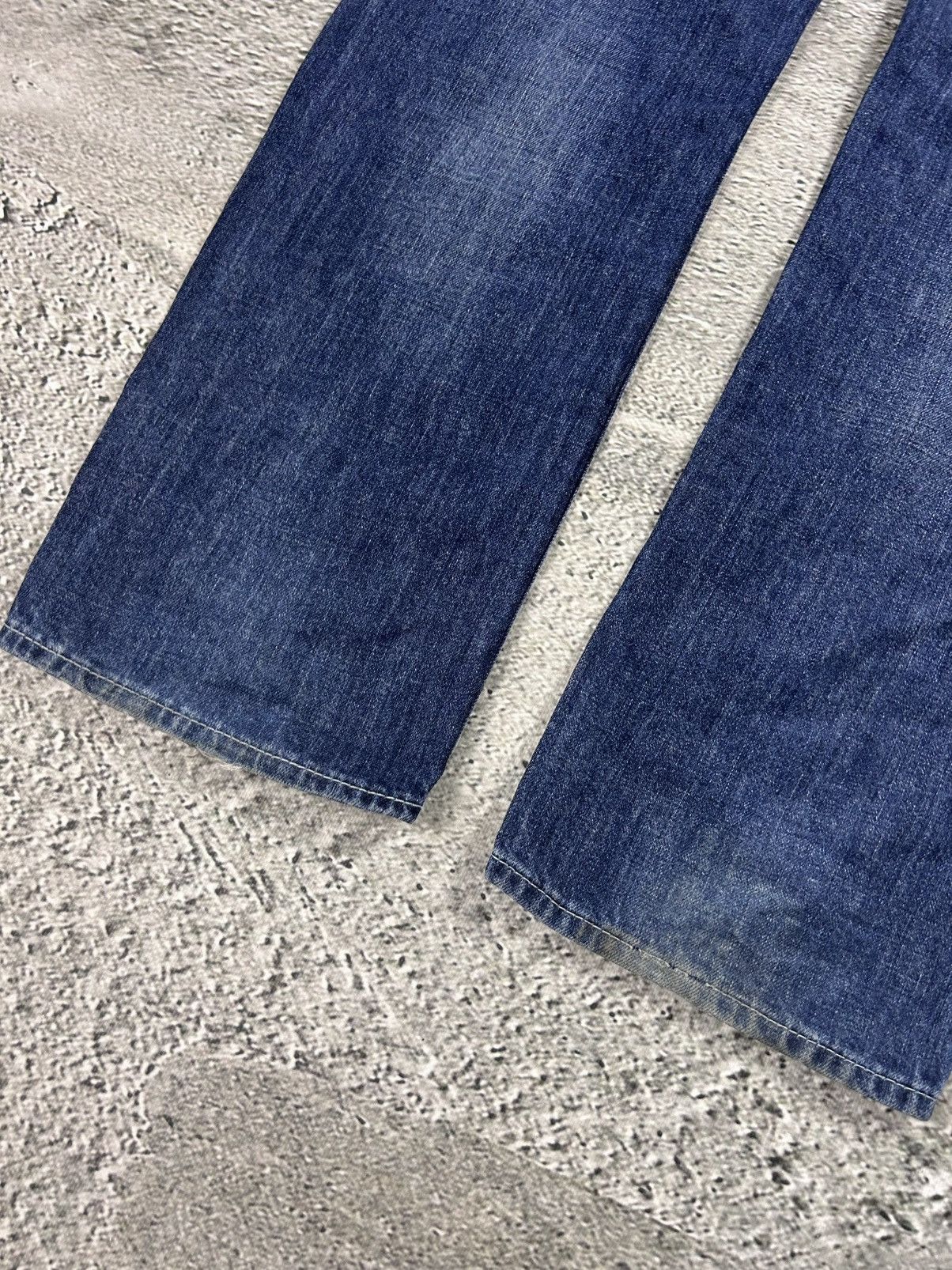 True Religion True Religion navy blue jeans white stitching Y2K Size US 34 / EU 50 - 6 Thumbnail