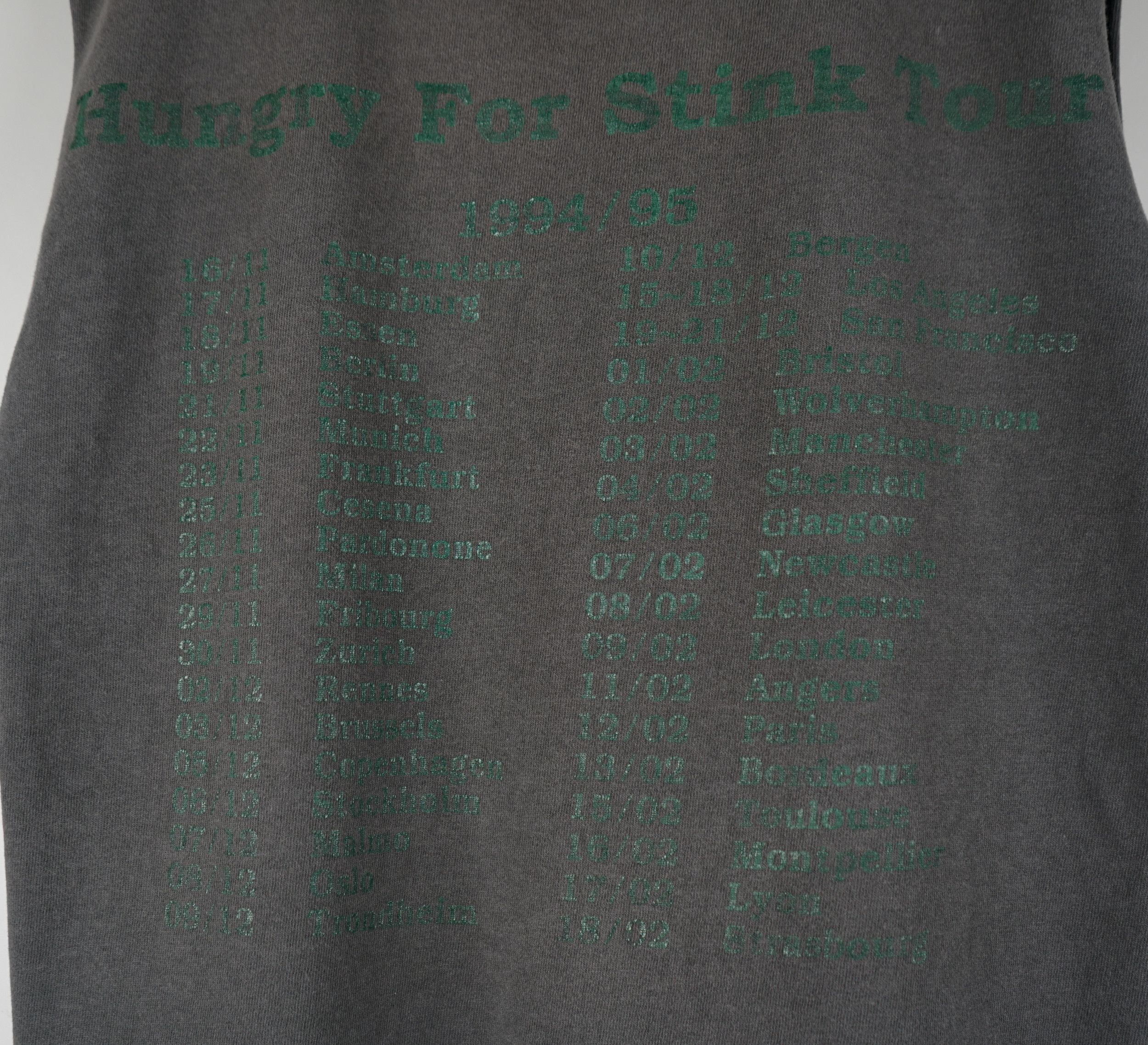 Band Tees Vintage 1994 L7 Band T-Shirt Hungry for Stink Tour Size US S / EU 44-46 / 1 - 8 Thumbnail