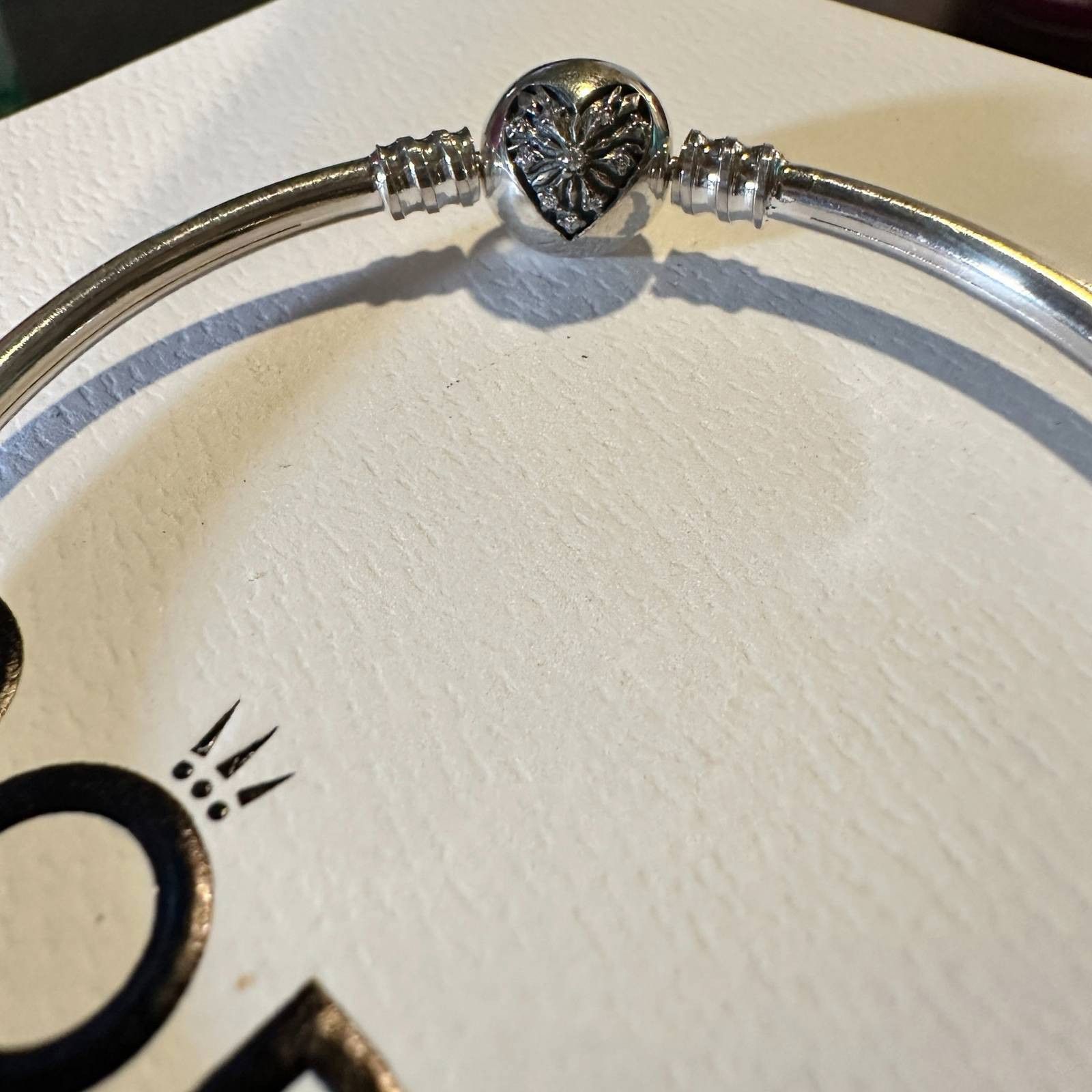 pandora Authentic Pandora Retired Winter Wonderland "YOU MELT MY HEA Size ONE SIZE - 8 Thumbnail
