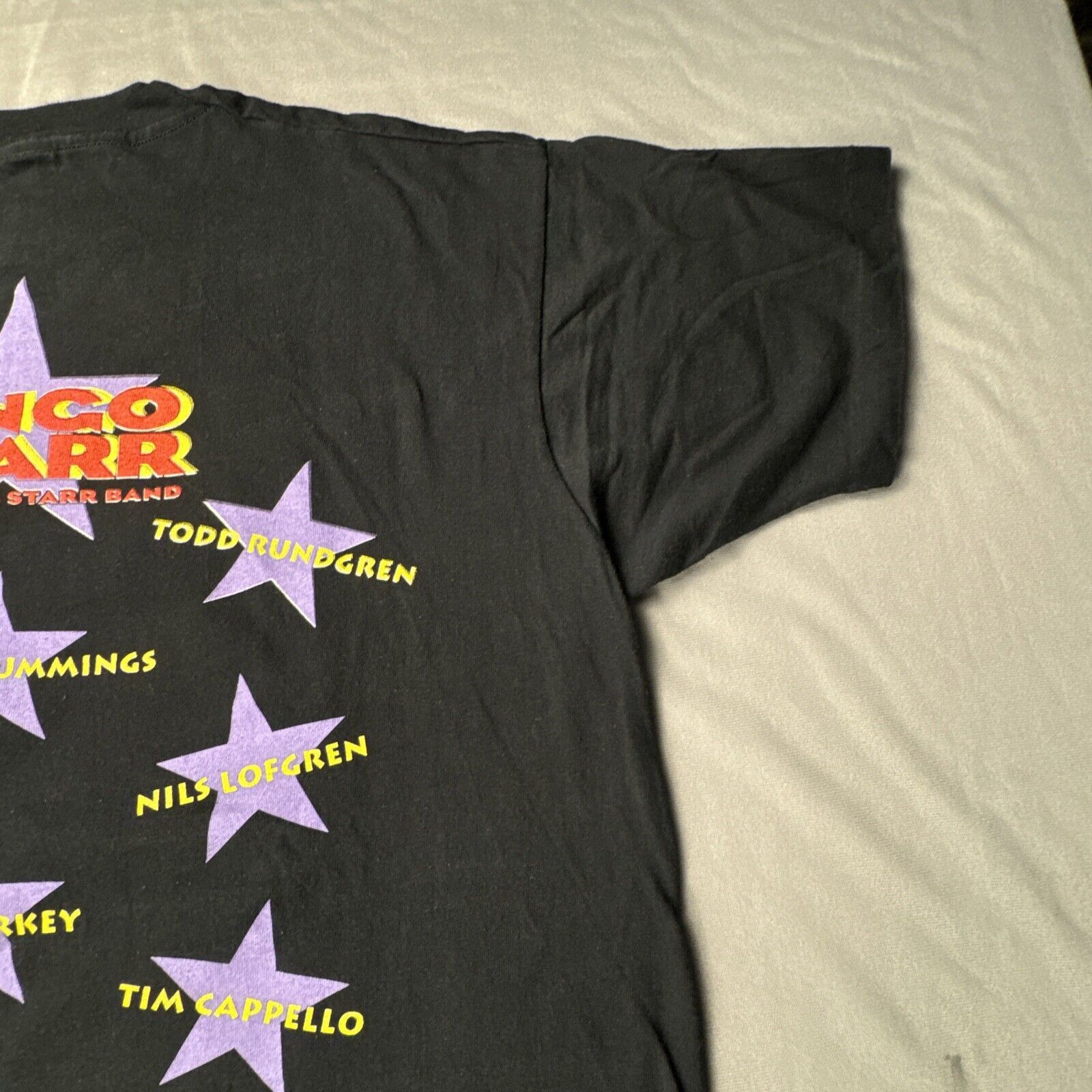 Fruit Of The Loom Ringo Starr And All Starr Band T Shirt Size XL Vintage 90s Size US XL / EU 56 / 4 - 15 Thumbnail