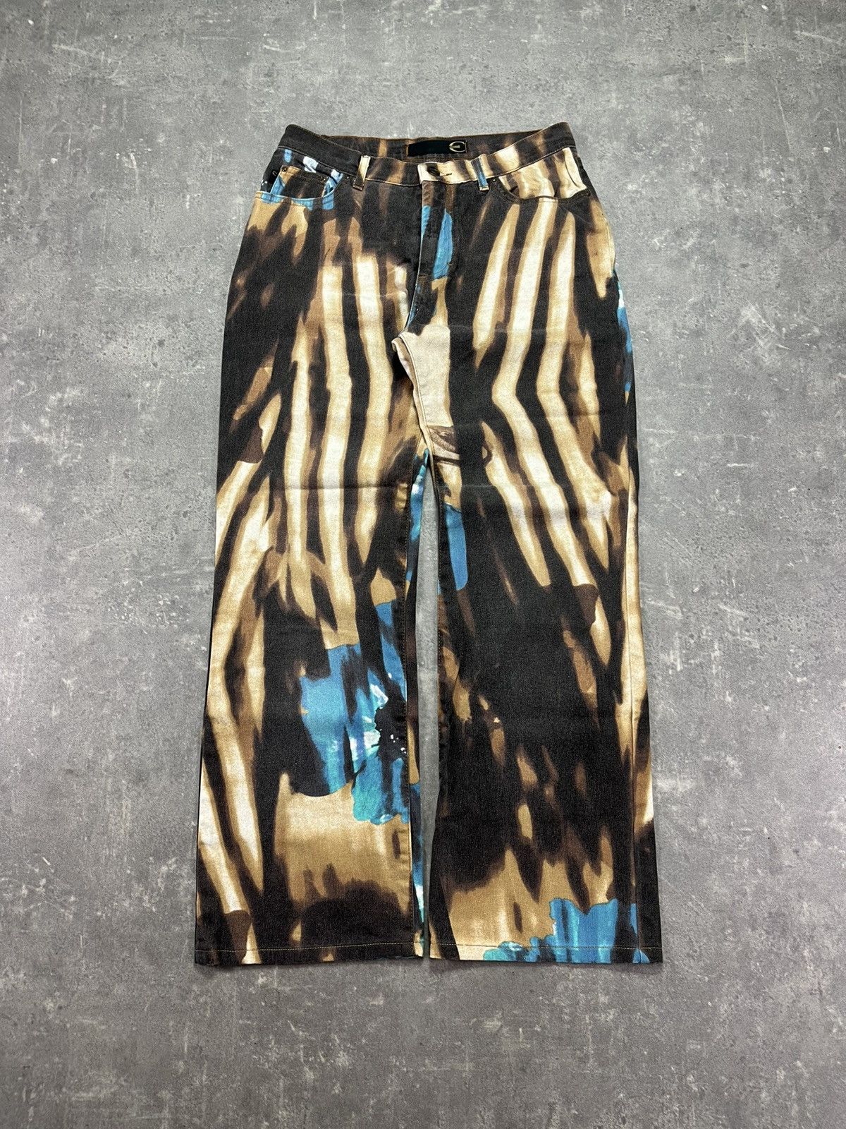 Just Cavalli SS02 Just Cavalli Psychodelic Hallucination Pants 30 Size US 30 / EU 46 - 1 Thumbnail