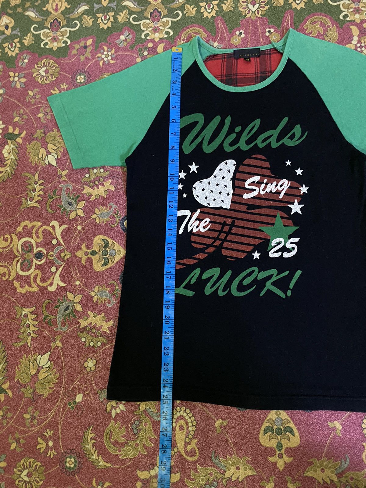 Japanese Brand × Vintage Japanese Brand Spinash Spell Out T-Shirt Size US XS / EU 42 / 0 - 9 Thumbnail