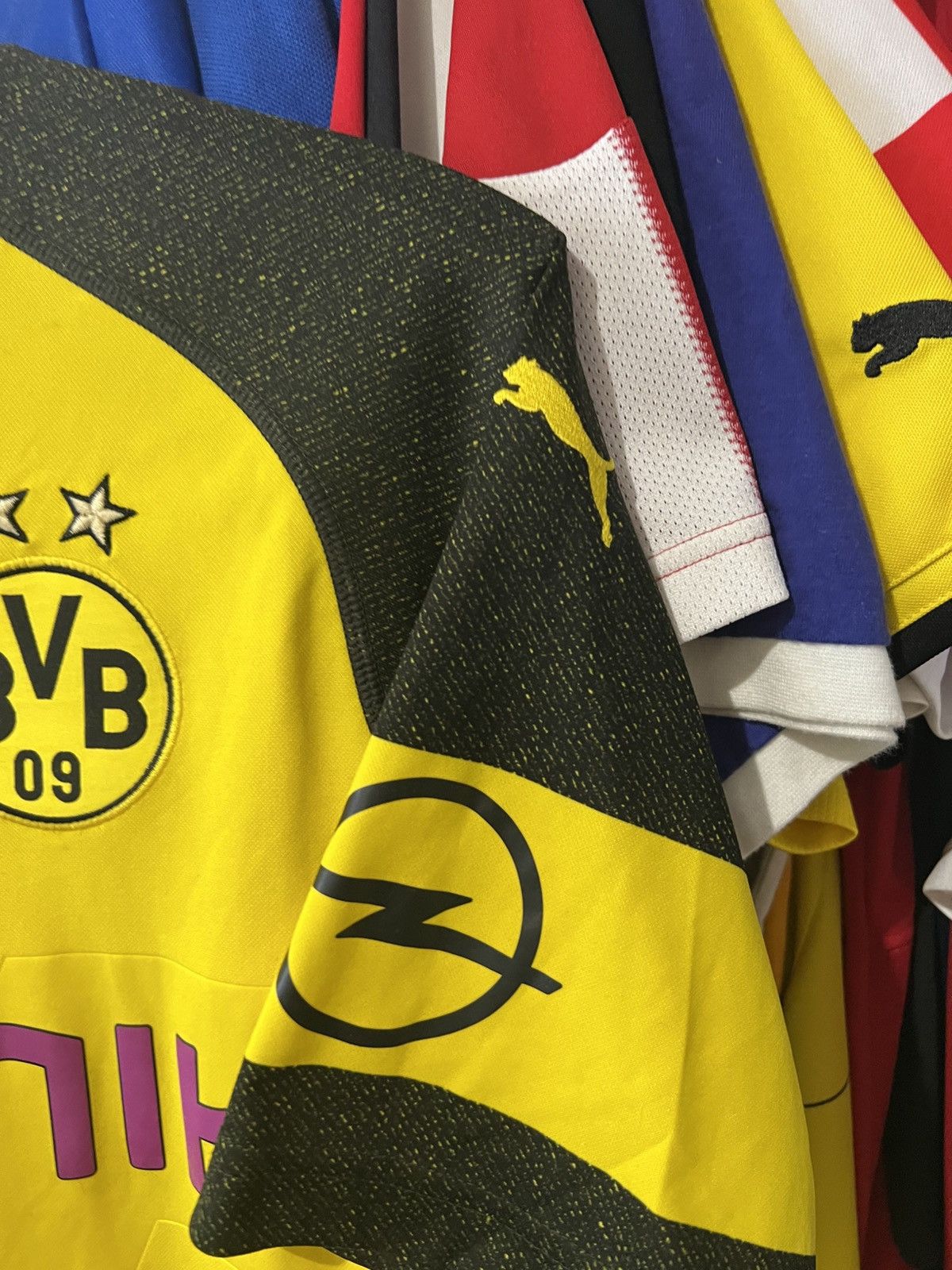 Puma × Vintage 2018/2019 PUMA BORUSSIA DORTMUND FC HOME FOOTBALL SHIRT L Size US L / EU 52-54 / 3 - 4 Thumbnail