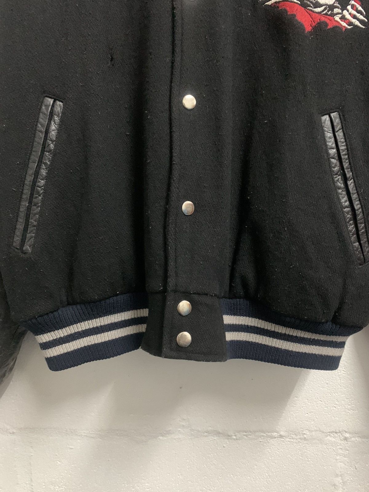Powell Peralta Vintage Early 2000s Powell Peralta Varsity Wool Jacket Size US M / EU 48-50 / 2 - 9 Thumbnail