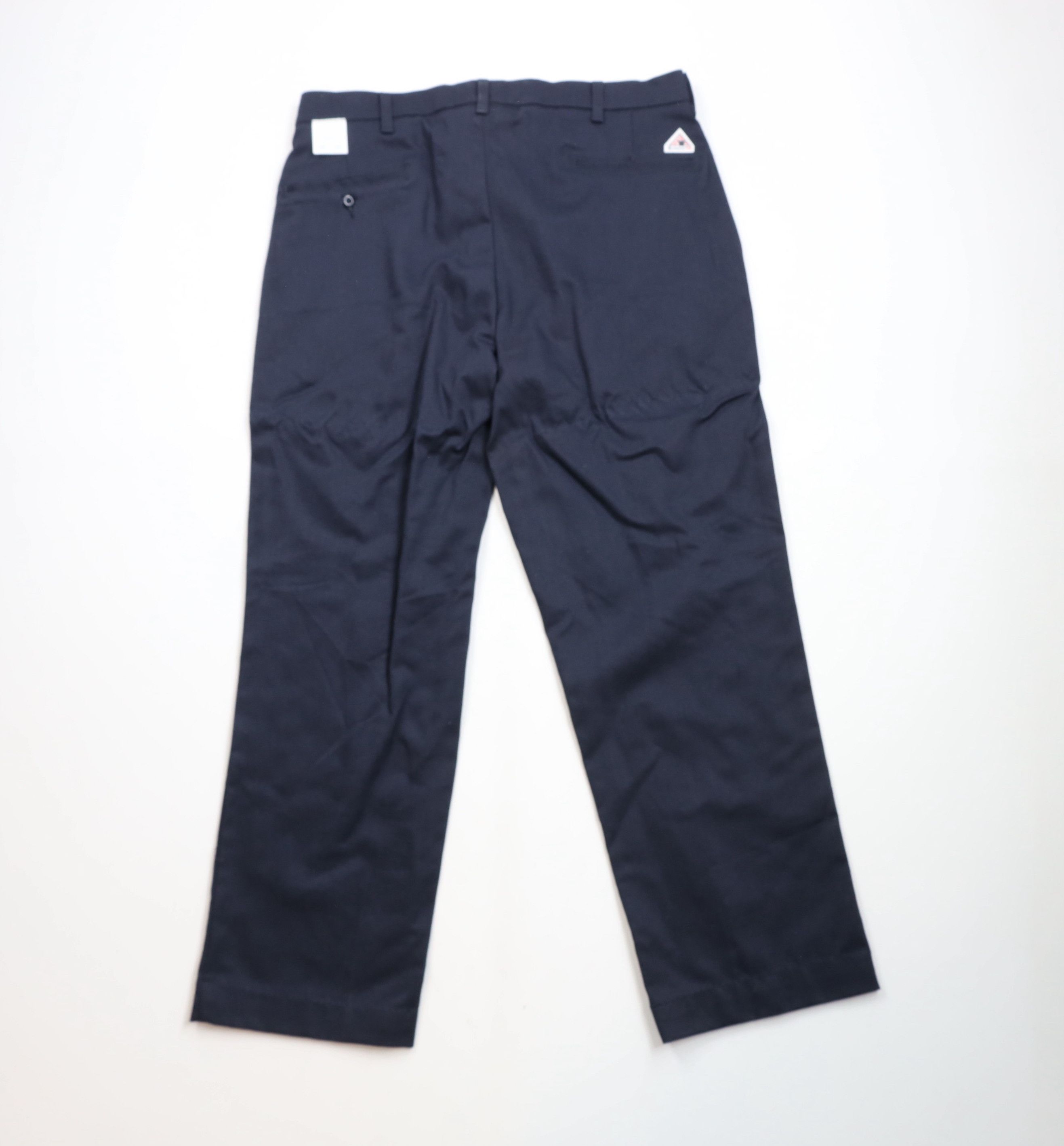 Bulwark × Vintage Deadstock Vintage Bulwark FR Resistant Workwear Pants Blue Size US 36 / EU 52 - 11 Thumbnail