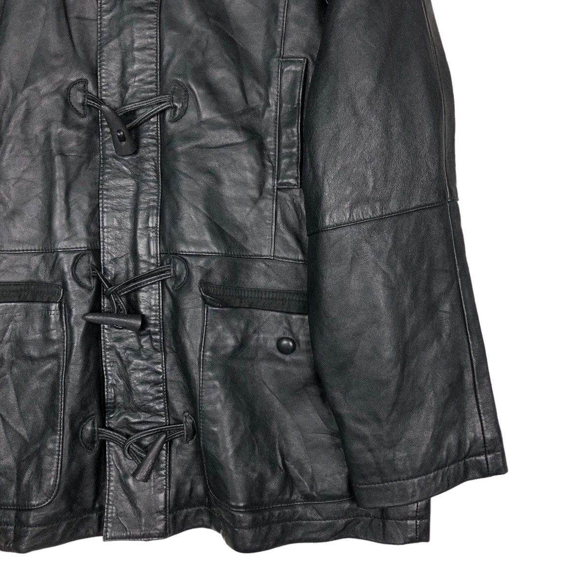 Japanese Brand 🔥Vintage Biker Leather Jacket Donobio Blanket Issey Miyake Size US M / EU 48-50 / 2 - 5 Thumbnail