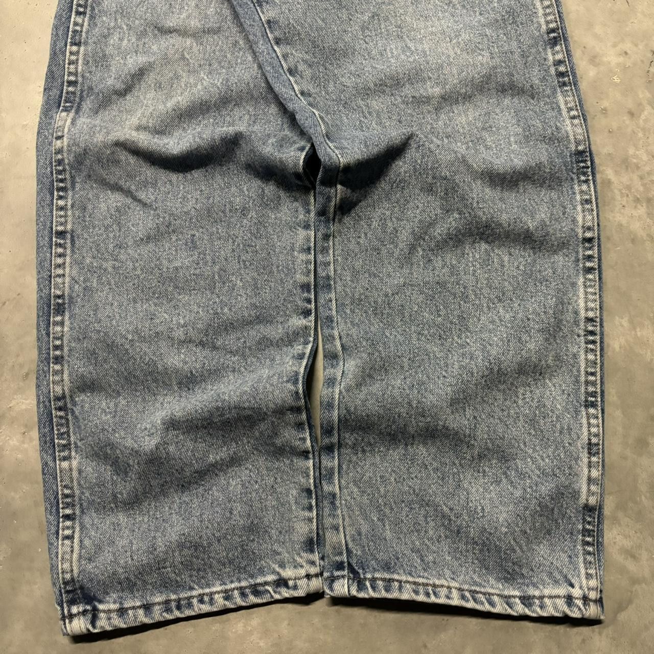 Japanese Brand × Vintage Crazy Vintage Y2K/2000s Grunge Medium Wash Denim Jeans! Size US 36 / EU 52 - 6 Thumbnail