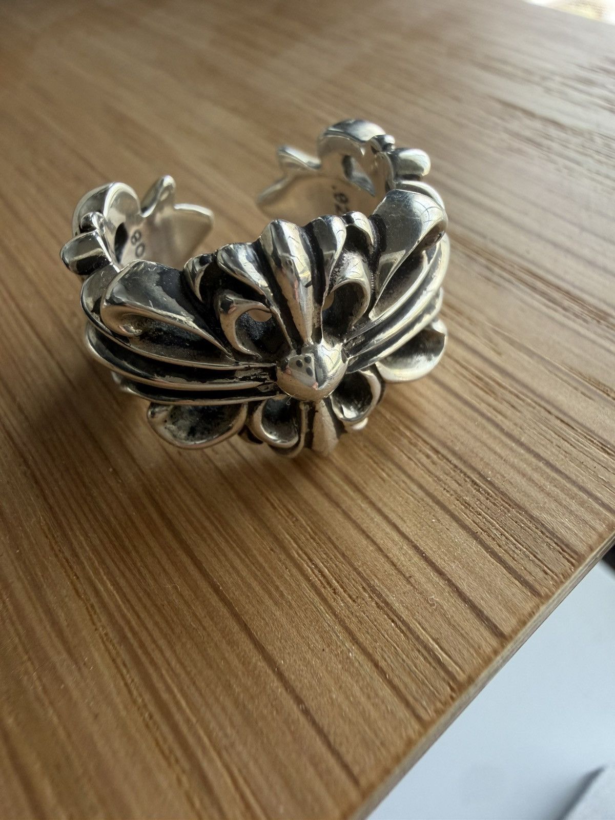Chrome Hearts Chrome Hearts Double Floral Size 9 Size ONE SIZE - 1 Thumbnail