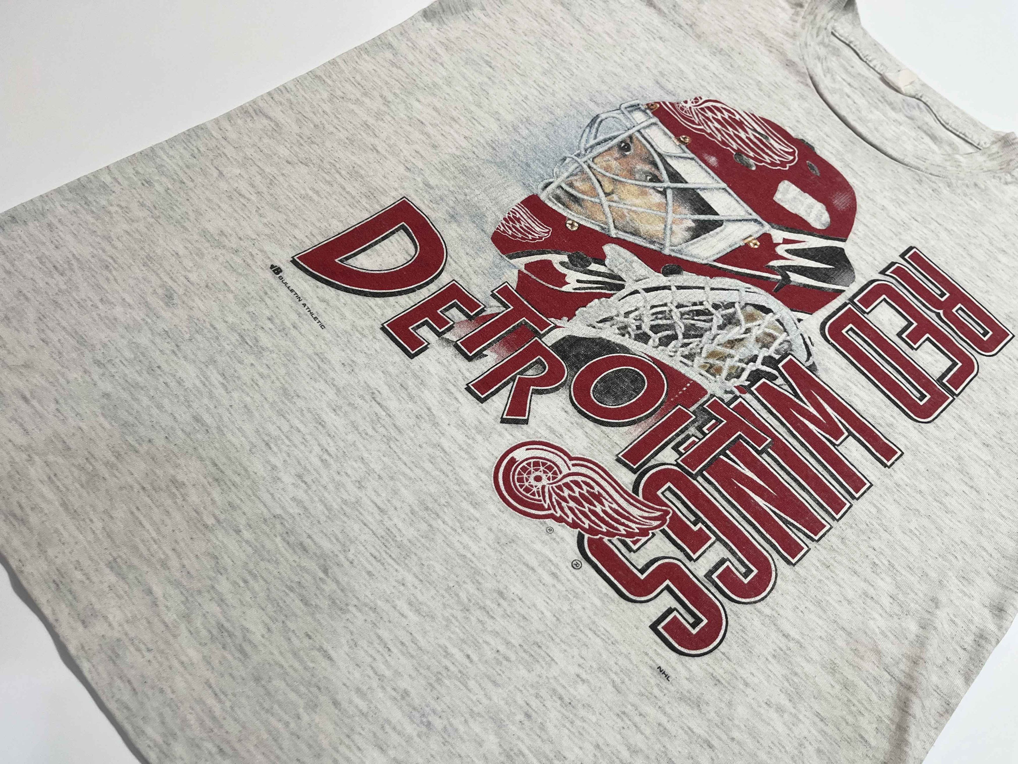 Vintage Vintage Bulletin Athletic NHL Detroit Red Wings T-Shirt Size US M / EU 48-50 / 2 - 6 Thumbnail