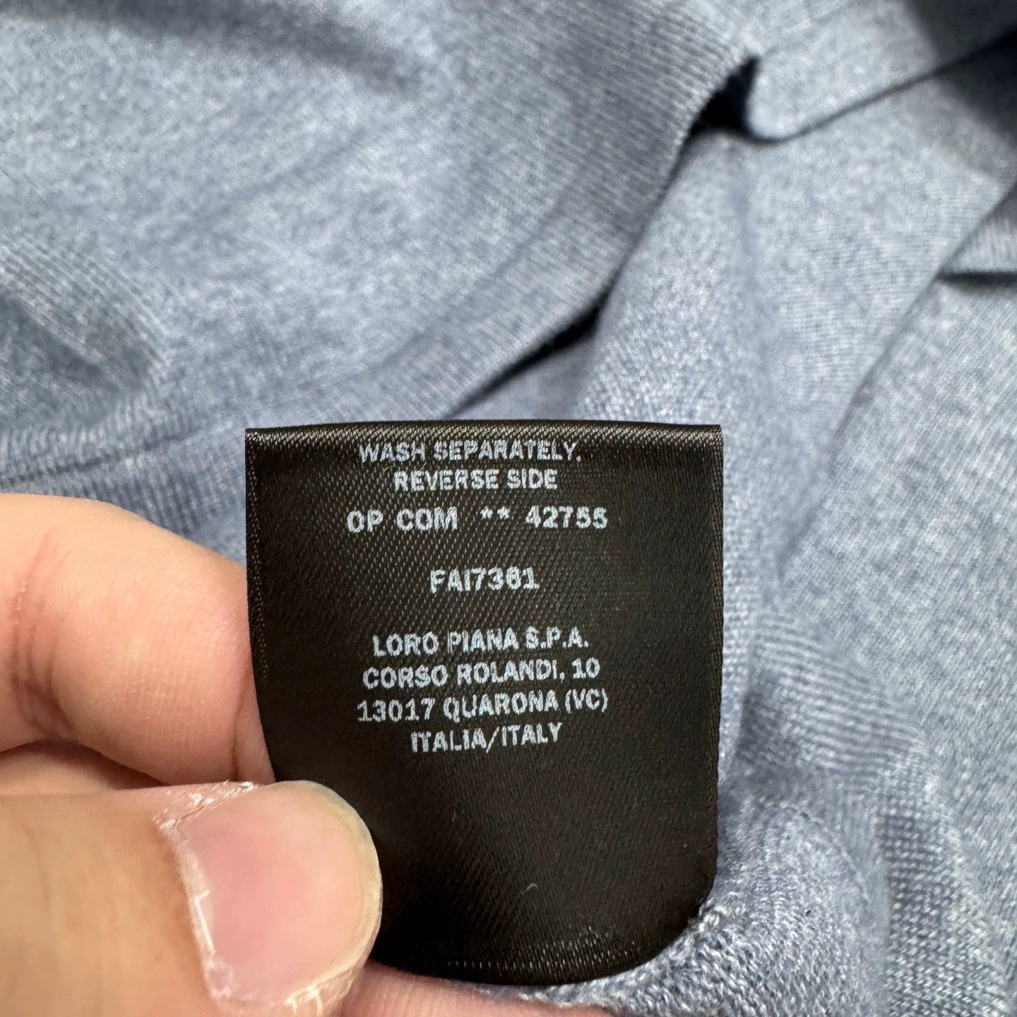 Loro Piana Loro Piana Cashmere Knit Sweater Size 60 Size US XXL / EU 58 / 5 - 4 Thumbnail