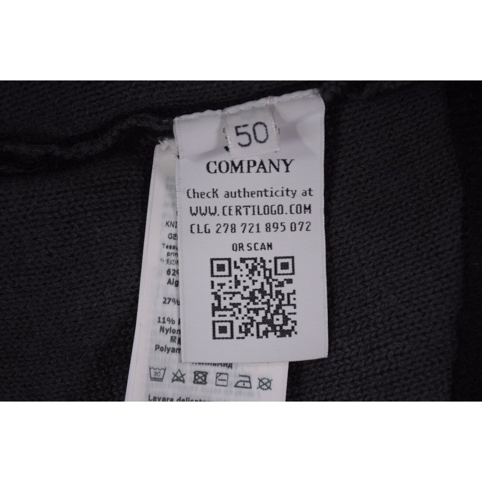 C.P. Company C.P. Company Sweater Size US M in Black Size US M / EU 48-50 / 2 - 8 Thumbnail