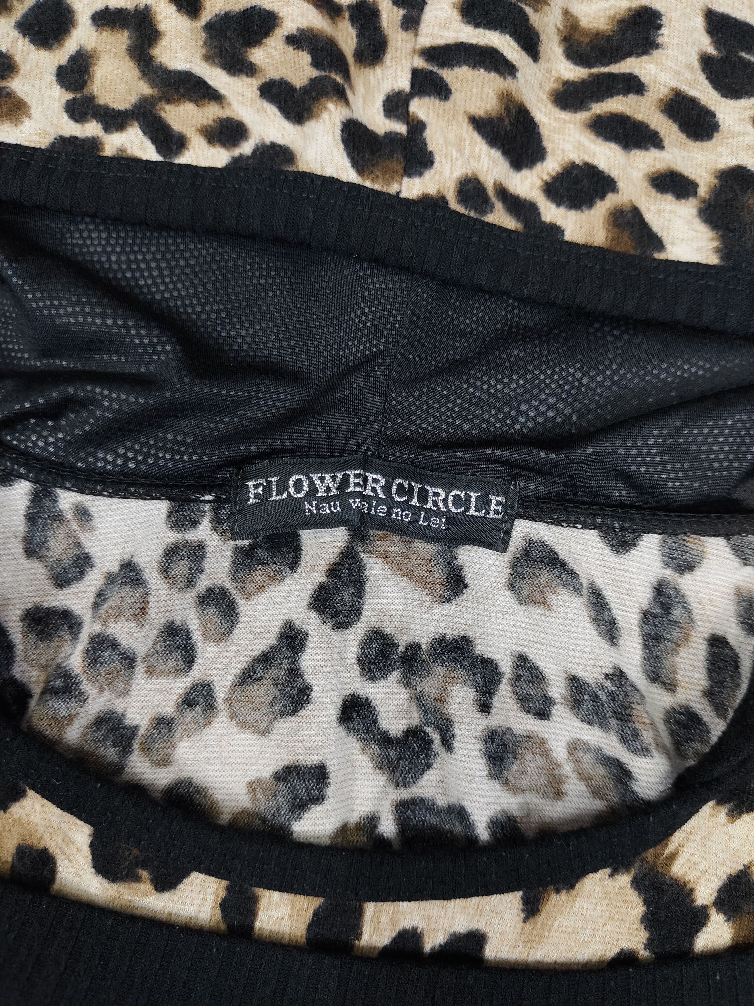 If Six Was Nine Flower Circle🇯🇵Punk Rock Gothic Off Shoulder Hoodie Size M / US 6-8 / IT 42-44 - 9 Thumbnail