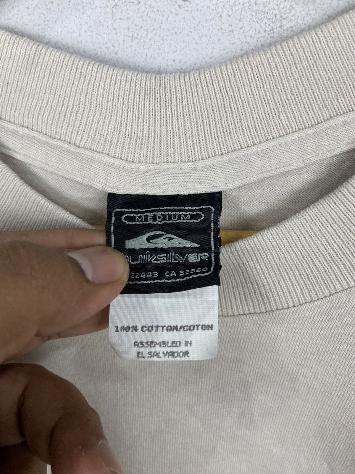 Quiksilver VINTAGE QUIKSILVER PHOTOPRINT GRAPHICS TEE Size US L / EU 52-54 / 3 - 8 Thumbnail