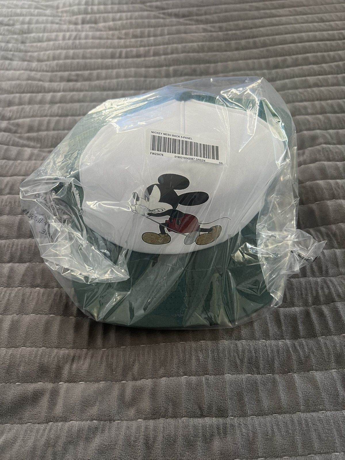 Supreme Supreme Number Nine Mickey Mesh Back 5 Panel Green Size ONE SIZE - 1 Thumbnail