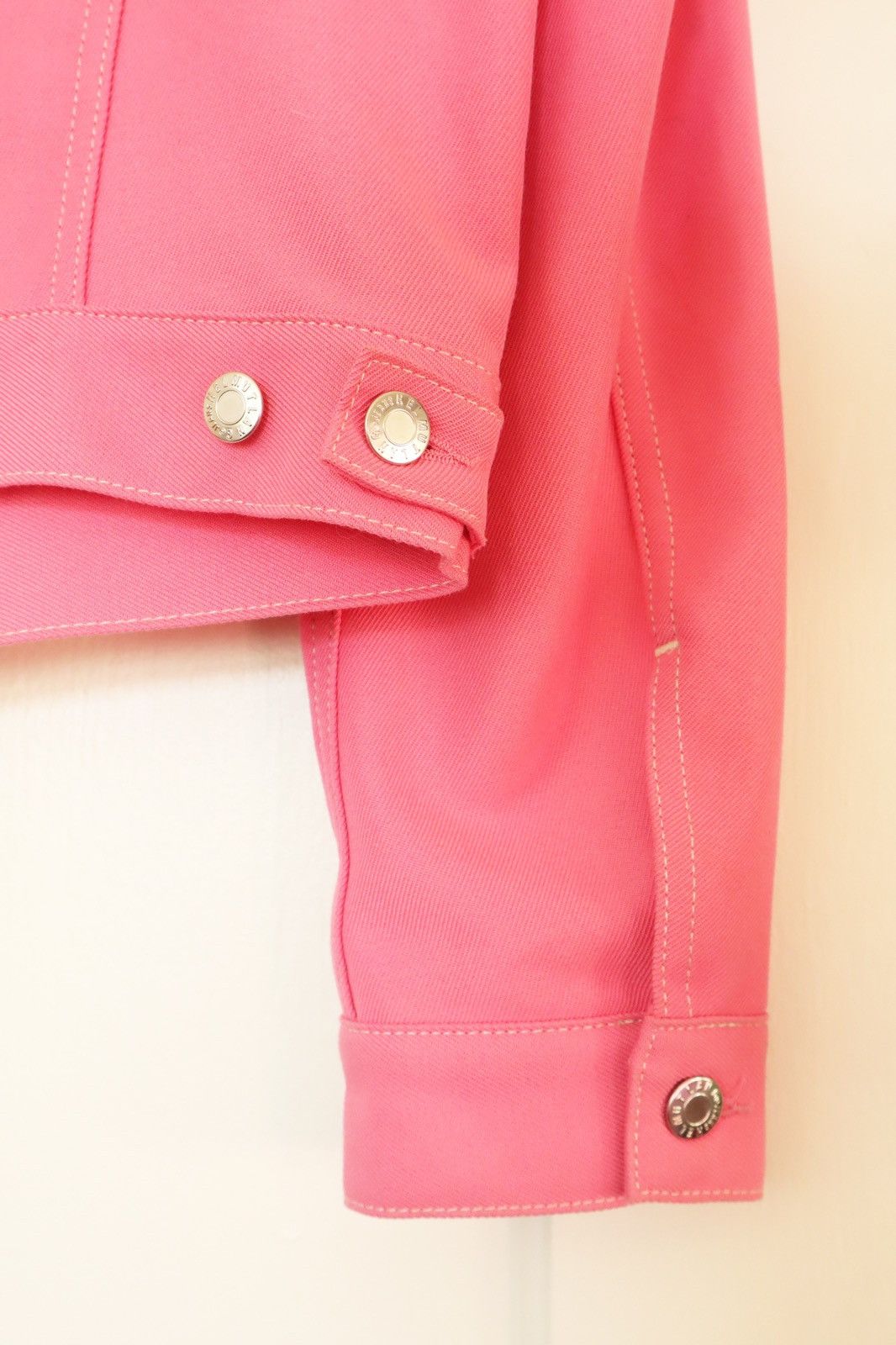 Helmut Lang Helmut Lang Bolero Denim Pink Jacket Size US S / EU 44-46 / 1 - 5 Thumbnail