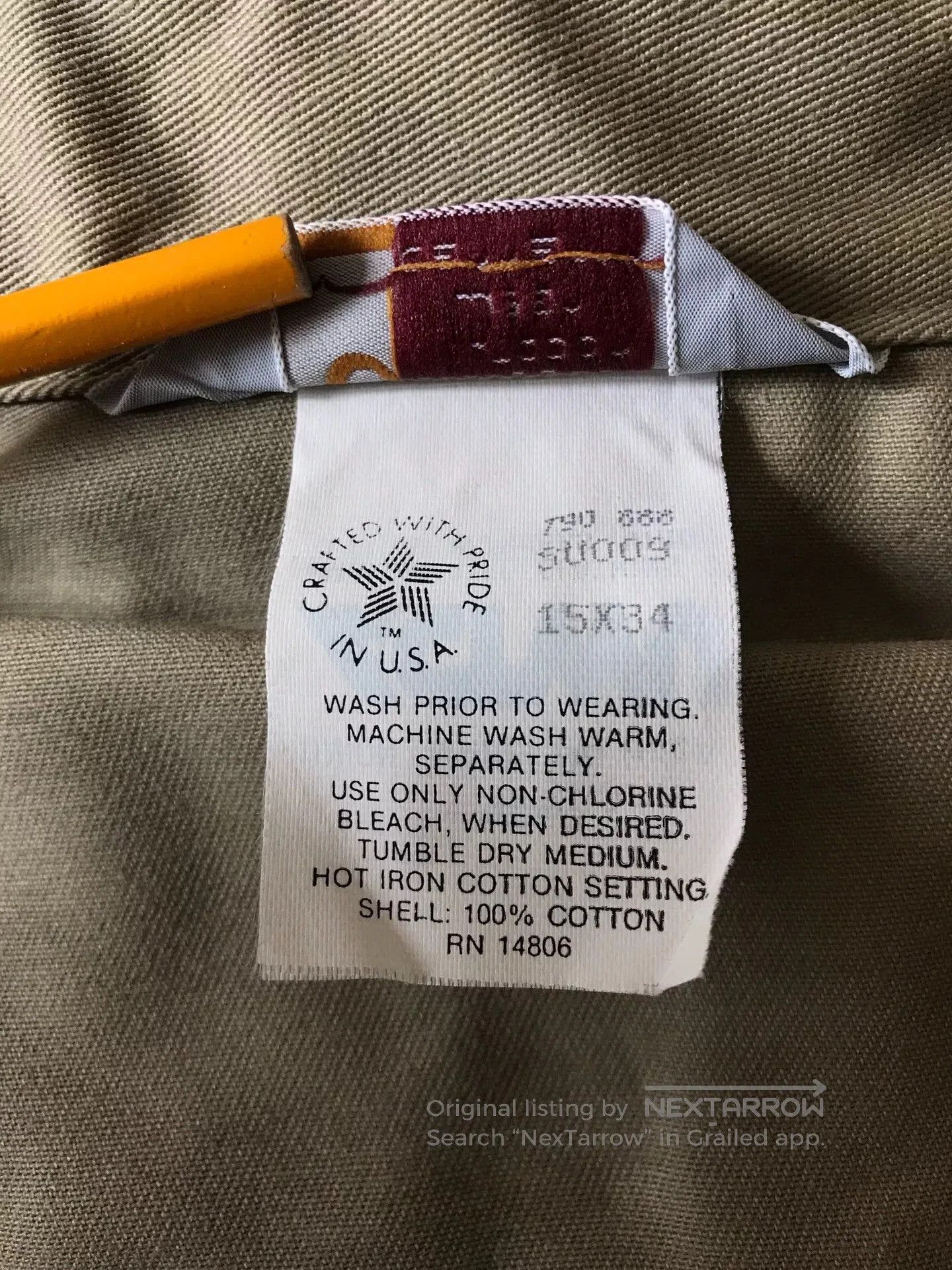 Carhartt 90s US Carhartt SU009 Beige Western Shirt. Size US M / EU 48-50 / 2 - 9 Thumbnail