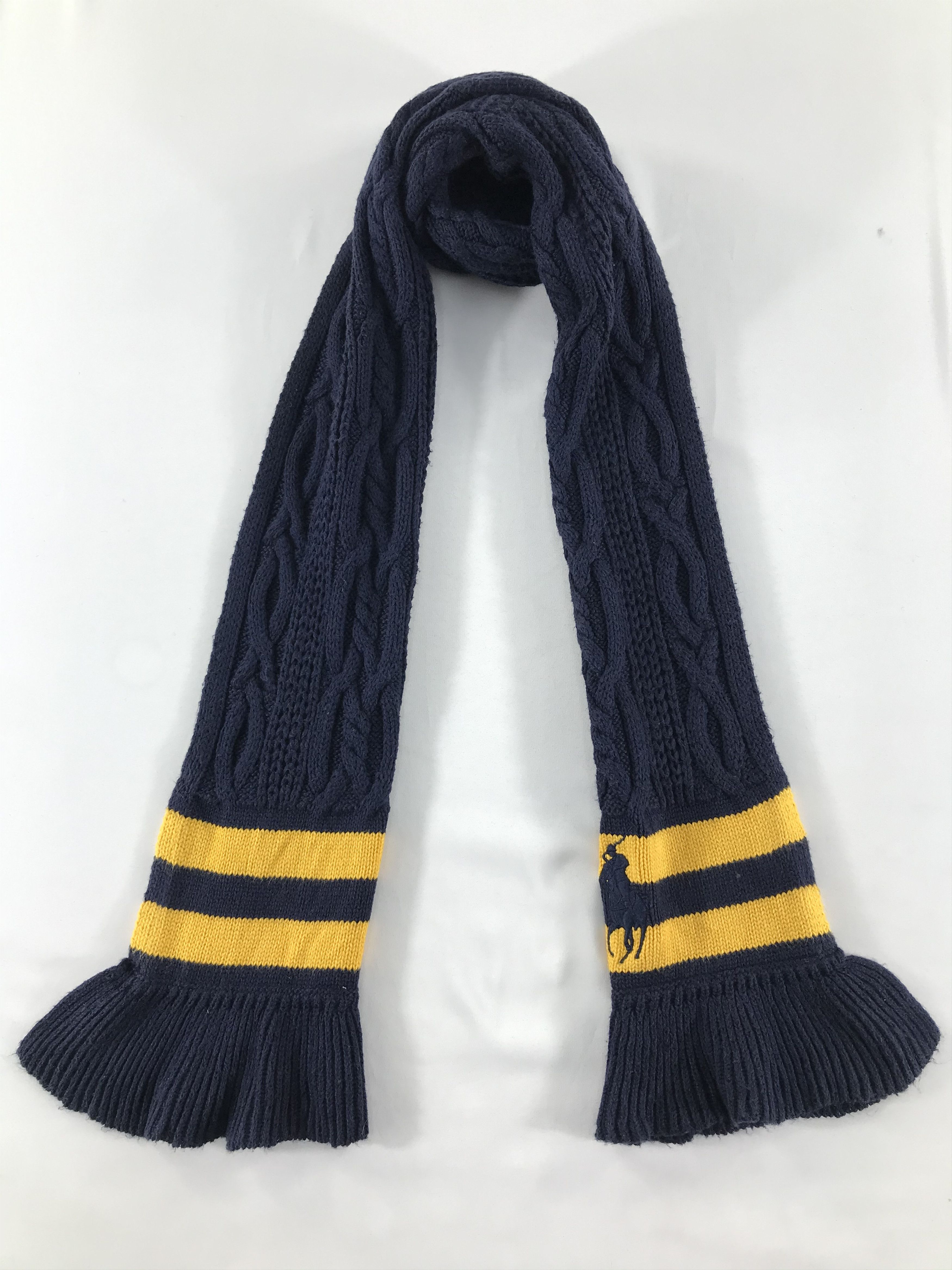 Ralph Lauren Vintage Ralph Lauren Scarf/Muffler/Neckwear MF1527 Size ONE SIZE - 1 Thumbnail