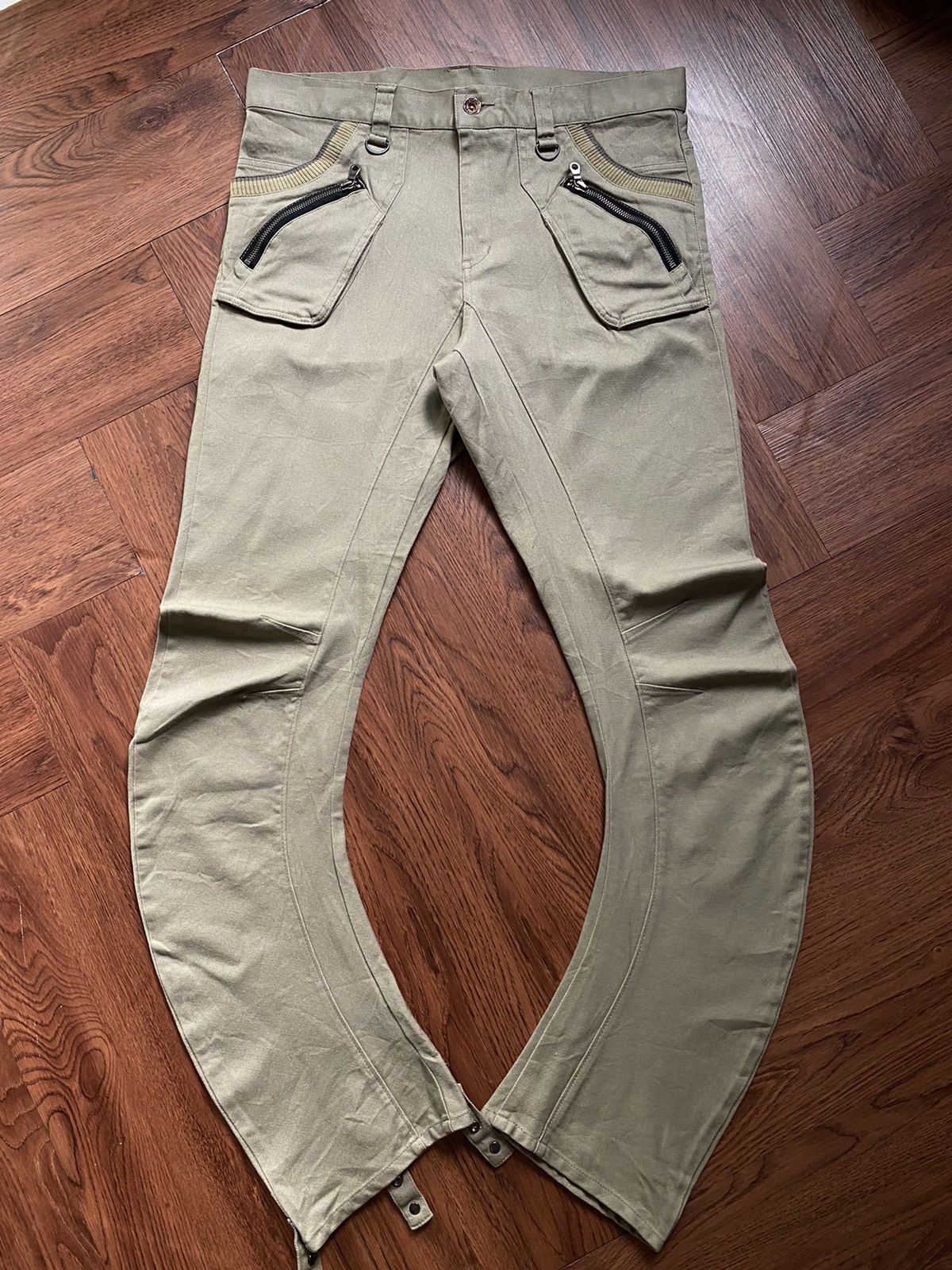 PPFM × Streetwear × Vintage PPFM Curve Design Leg Pants | Grailed
