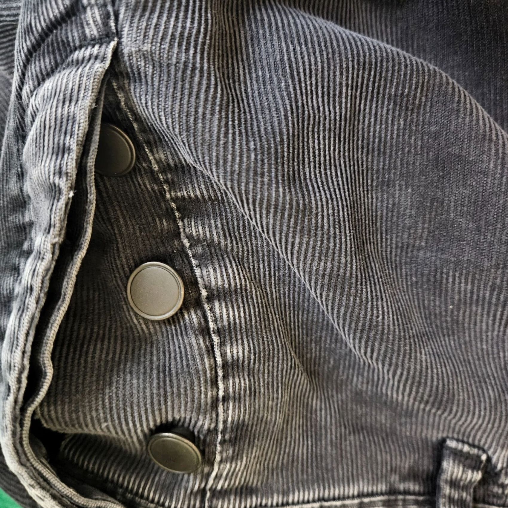 Theory Theory Men’s Gray Corduroy Mid-Rise Straight Jeans Sz 32 Stretch Cotton Denim 5-Pocket Design Regular Slim Button Jeans Size US 32 / EU 48 - 6 Thumbnail