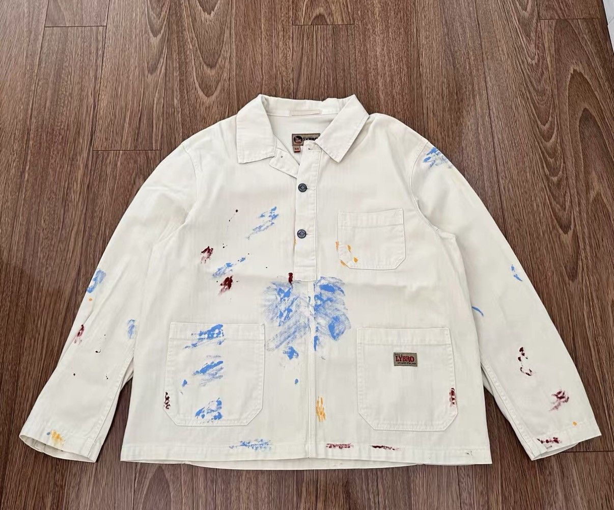 Nigel Cabourn Nigel Cabourn Paint-splattered jacket Size US M / EU 48-50 / 2 - 1 Thumbnail