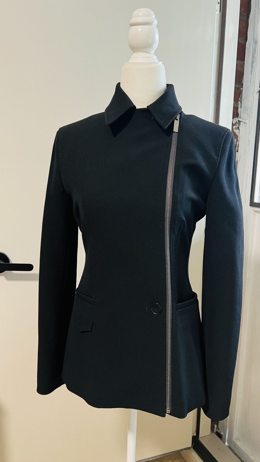 Helmut Lang Helmut Lang technical suiting jacket. Size XS / US 0-2 / IT 36-38 - 14 Thumbnail