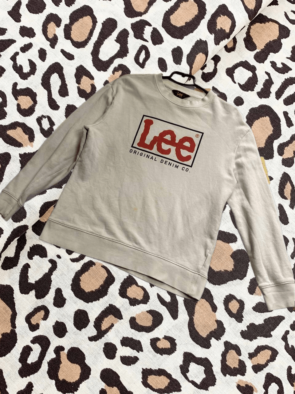 Lee Vintage Lee Sweatshirt big logo Size US M / EU 48-50 / 2 - 1 Thumbnail