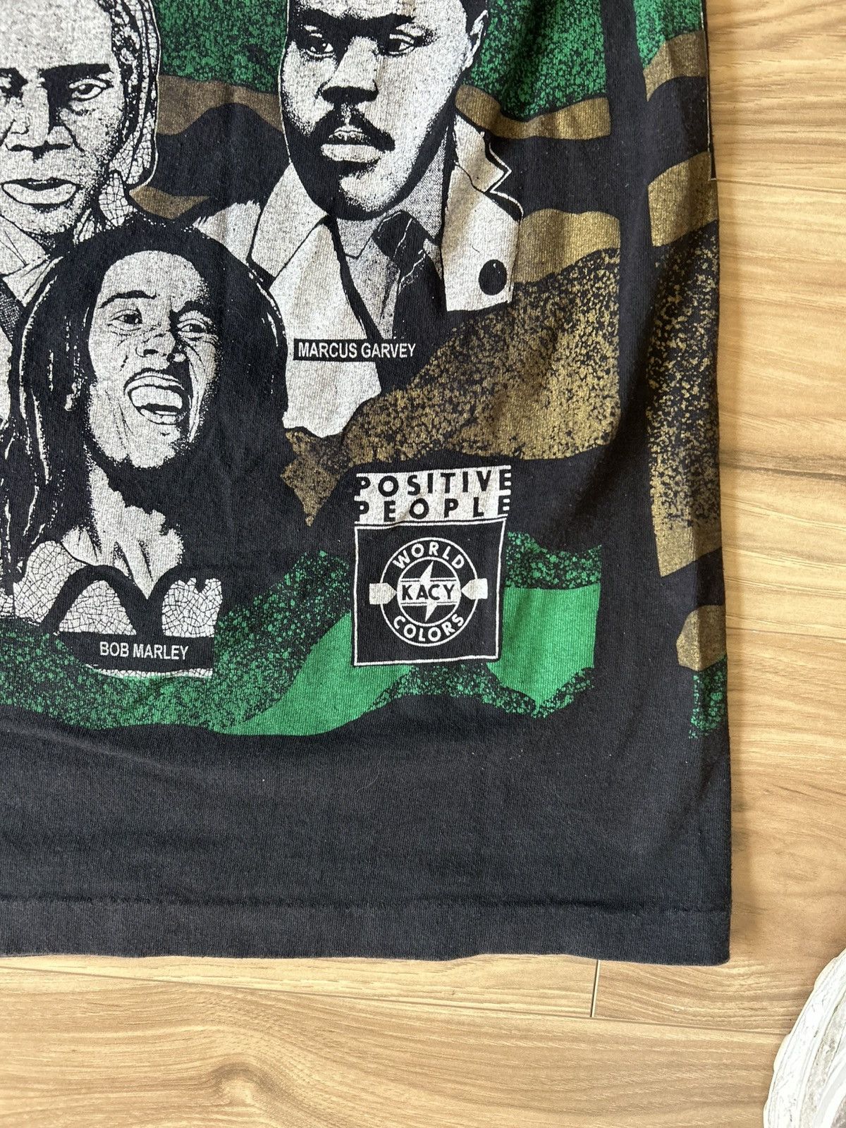 Other Vintage “Positive History” Black History All-Over Print Tee Size US XL / EU 56 / 4 - 4 Thumbnail