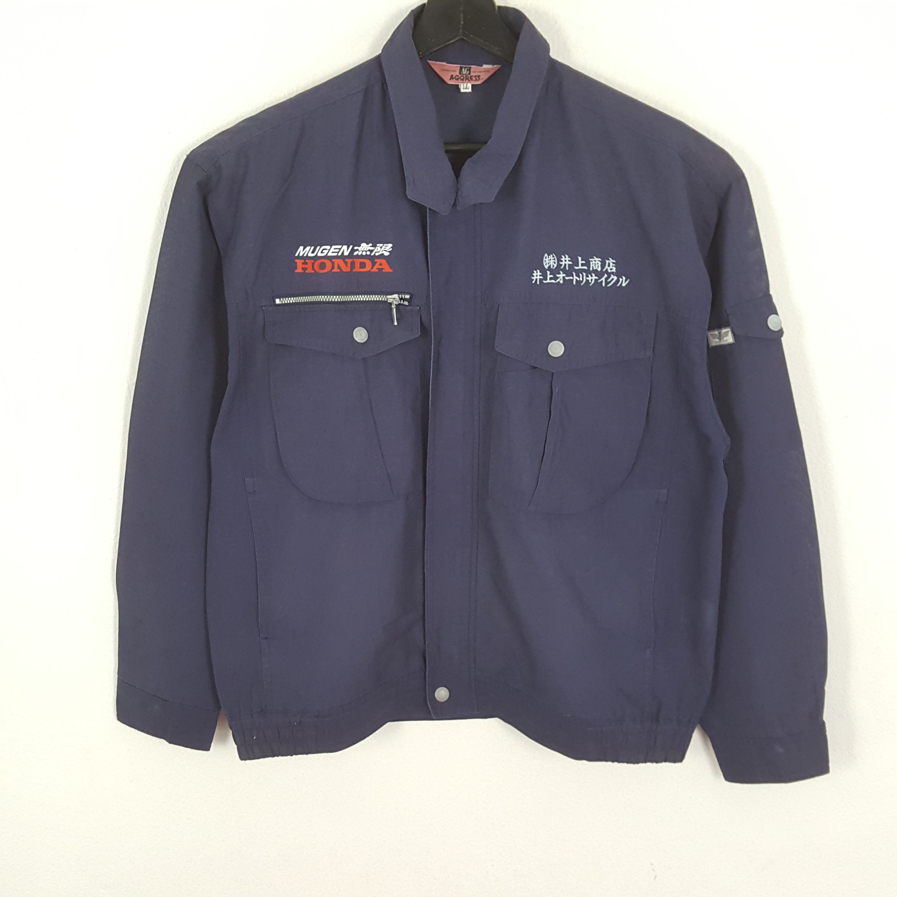 Japanese Brand × Vintage MUGEN HONDA Japanese Motorsports Custom Art Jacket Size US L / EU 52-54 / 3 - 3 Thumbnail