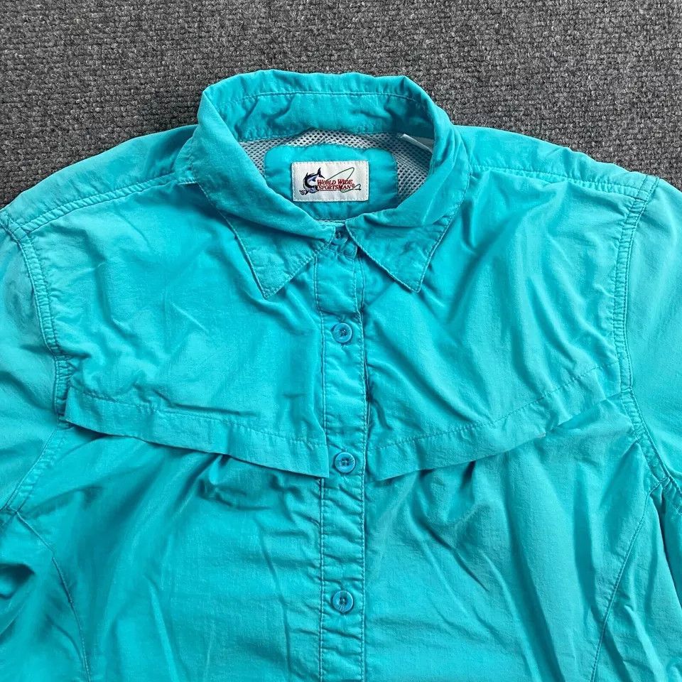 Other World Wide Sportsman Fishing Shirt Women's Medium Vented Size M / US 6-8 / IT 42-44 - 2 Thumbnail