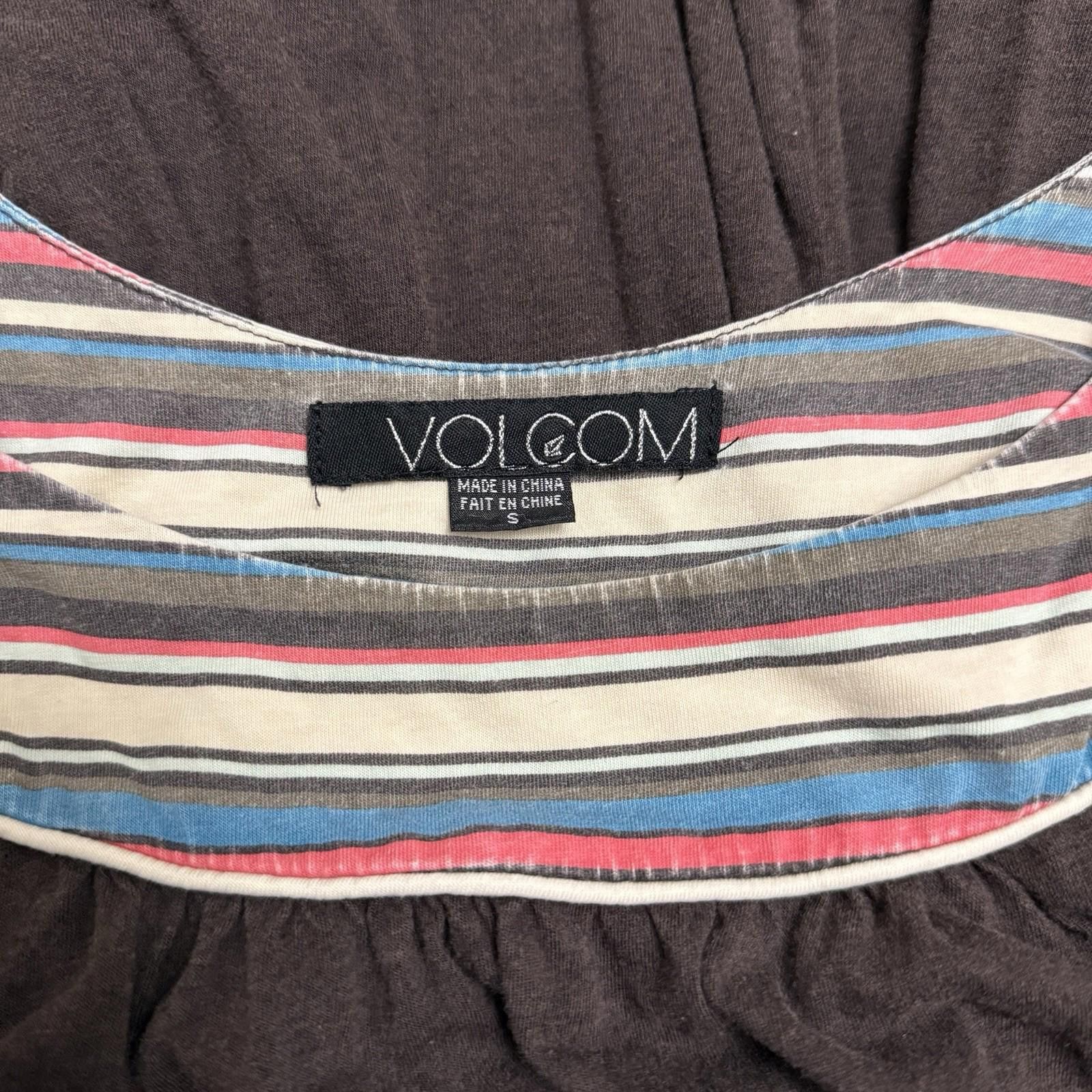 Volcom Volcom Boho Indie Stripe Dress Small Size S / US 4 / IT 40 - 6 Thumbnail