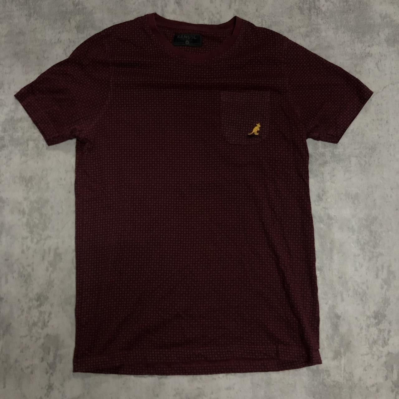Kangol Burgundy Kangol short sleeve pocket tee #casual Size US M / EU 48-50 / 2 - 1 Thumbnail
