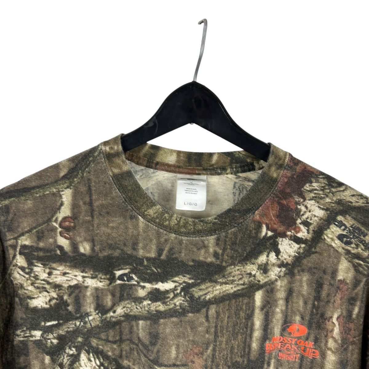 Mossy Oaks Mens Y2K Mossy Oak Infinity Green Camo Shirt Size US L / EU 52-54 / 3 - 3 Thumbnail