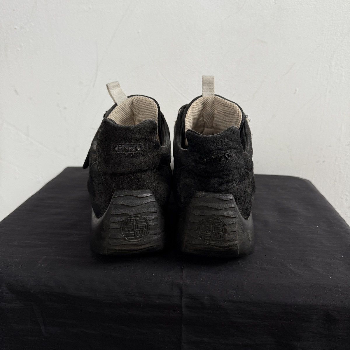 Kenzo Vintage Kenzo Suede Leather Archive Sneakers Size US 7 / EU 40 - 4 Thumbnail