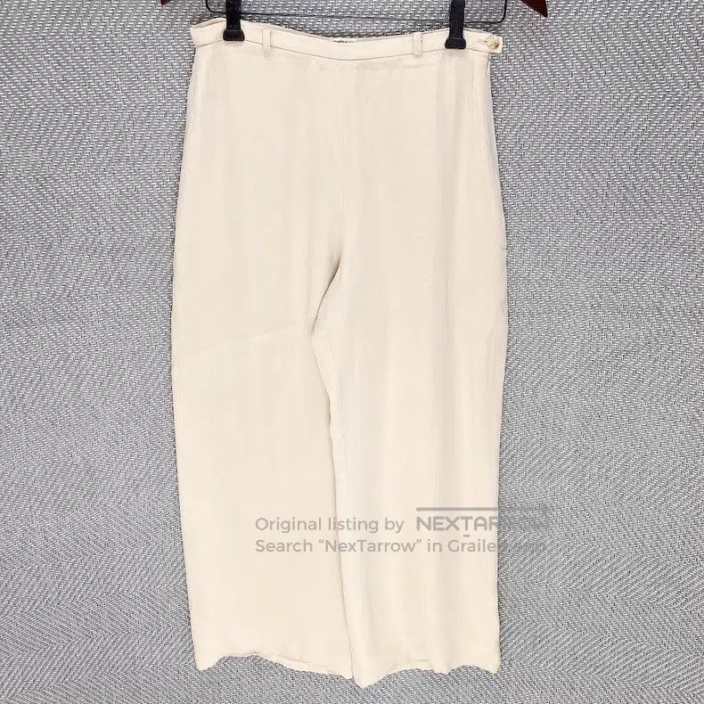 Hermes Hermes 100% Silk Casual Pants Size 25" / US 0 / IT 36 - 3 Thumbnail