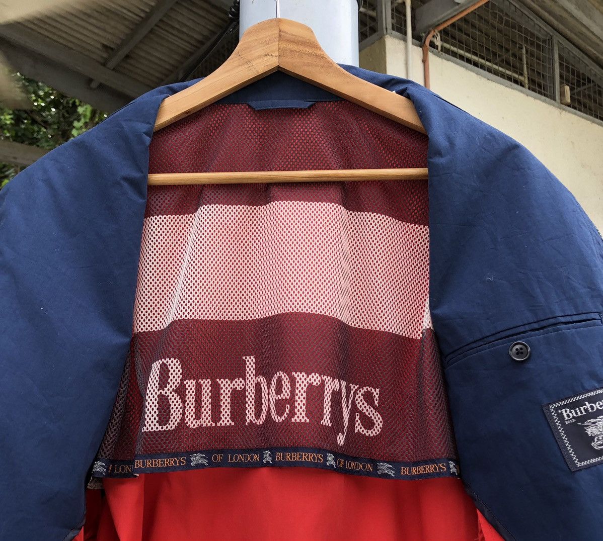 Burberry Vintage Burberrys Sport Light Bomber Jacket Size US M / EU 48-50 / 2 - 5 Thumbnail