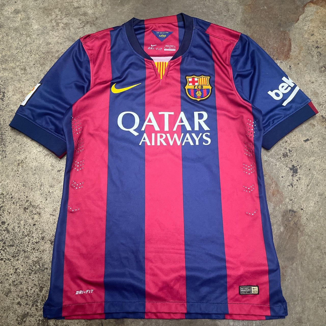 Nike Nike Fc Barcelona 2014/15 Messi Jersey Mens Medium Rare Size US M / EU 48-50 / 2 - 1 Thumbnail
