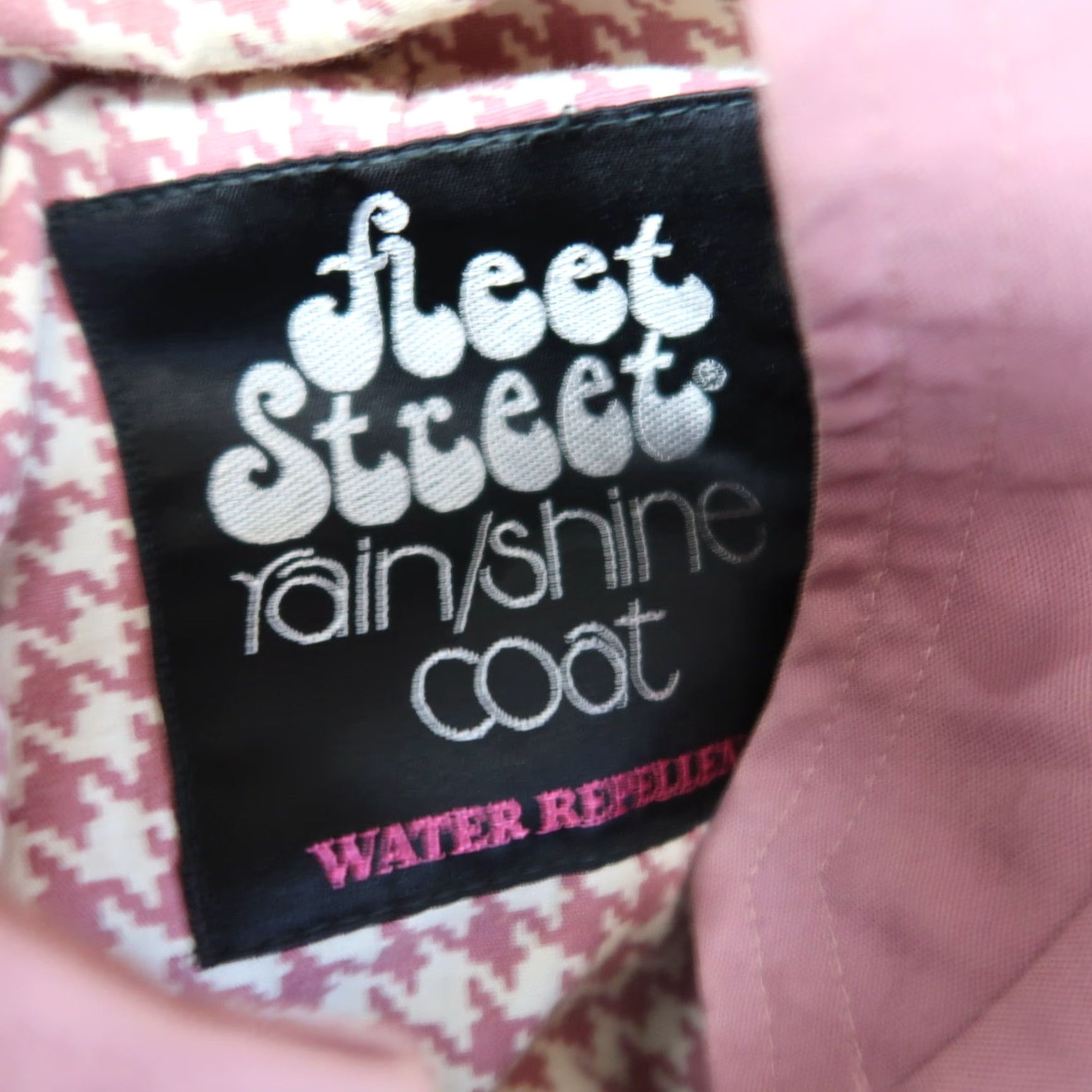 Vintage VINTAGE Fleet Street Jacket Rain Coat Mid-Length Pink 12 Womens Fall Spring Button Cotton Blend Long Sleeve Size XL / US 12-14 / IT 48-50 - 5 Thumbnail