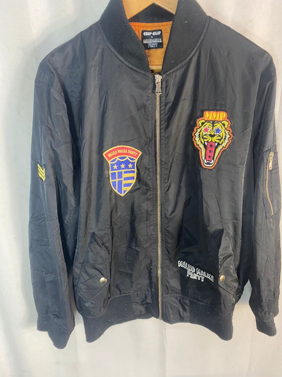 Japanese Brand Unisex🔥chip clip x Malko malka party fight bombers jacket Size M / US 6-8 / IT 42-44 - 2 Thumbnail