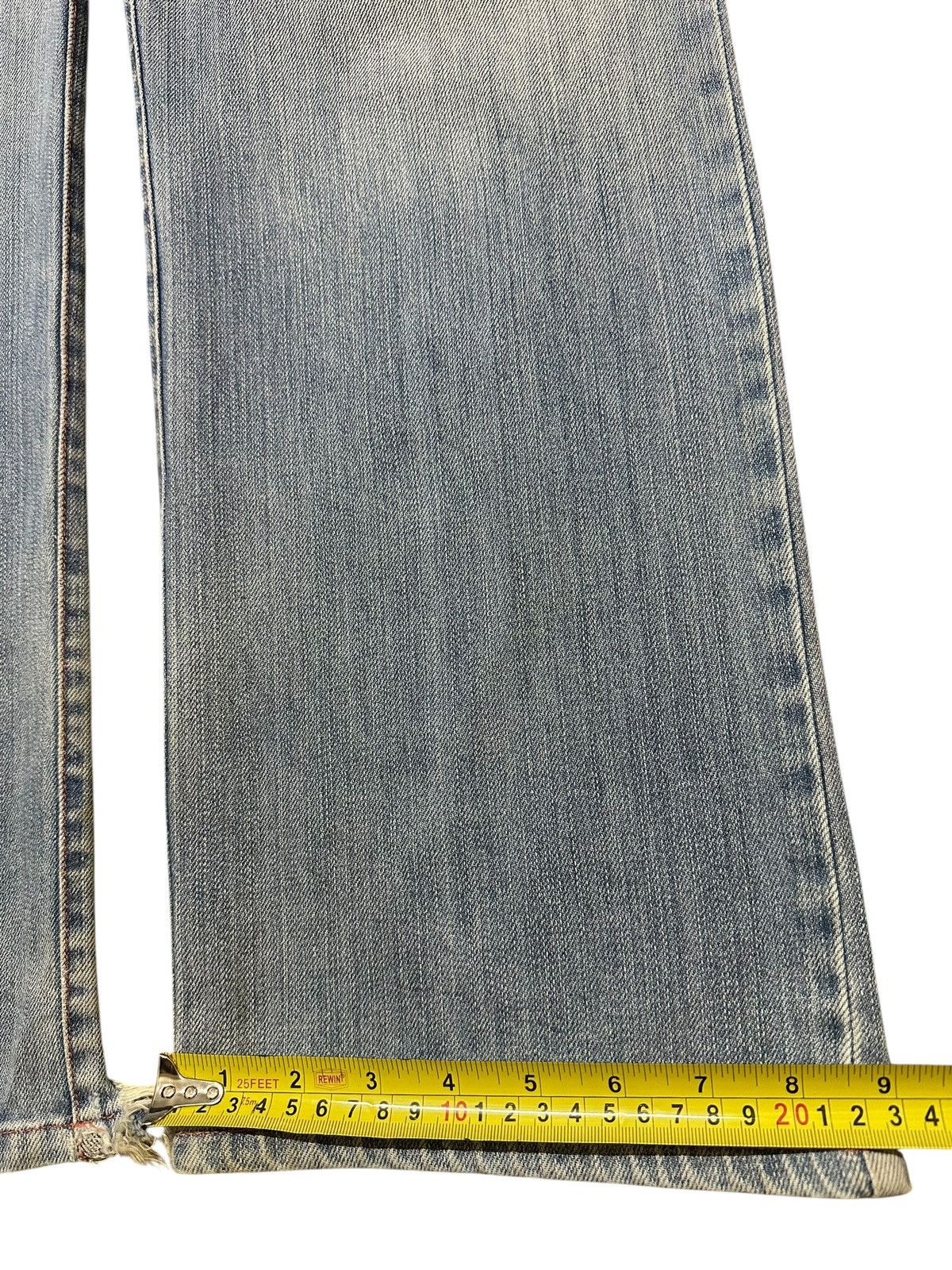 Diesel Vintage Diesel Blue Faded Wash Style Loose Jeans Size US 31 - 18 Thumbnail