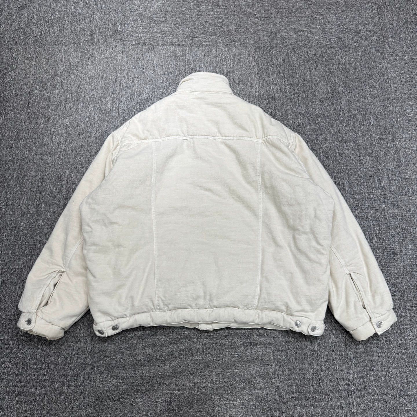 Balenciaga Balenciaga Distressed Denim Puffer Jacket 44 Size US S / EU 44-46 / 1 - 5 Thumbnail