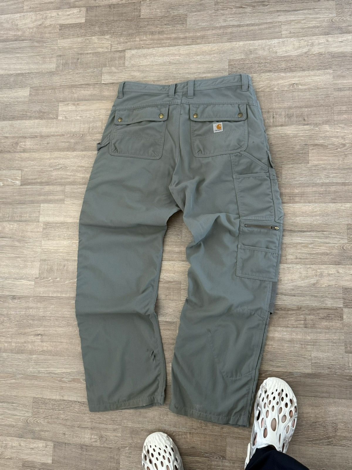 Carhartt Carhartt Y2k Cargo Single Knee Military Work Rap Pants Sk8 Size US 36 / EU 52 - 14 Thumbnail