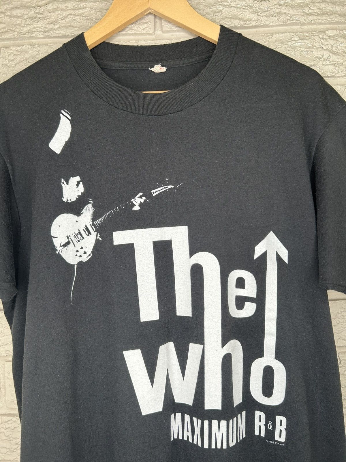 Vintage Vintage 1989 The Who Maximum R&B Tour T Shirt Size US L / EU 52-54 / 3 - 3 Thumbnail