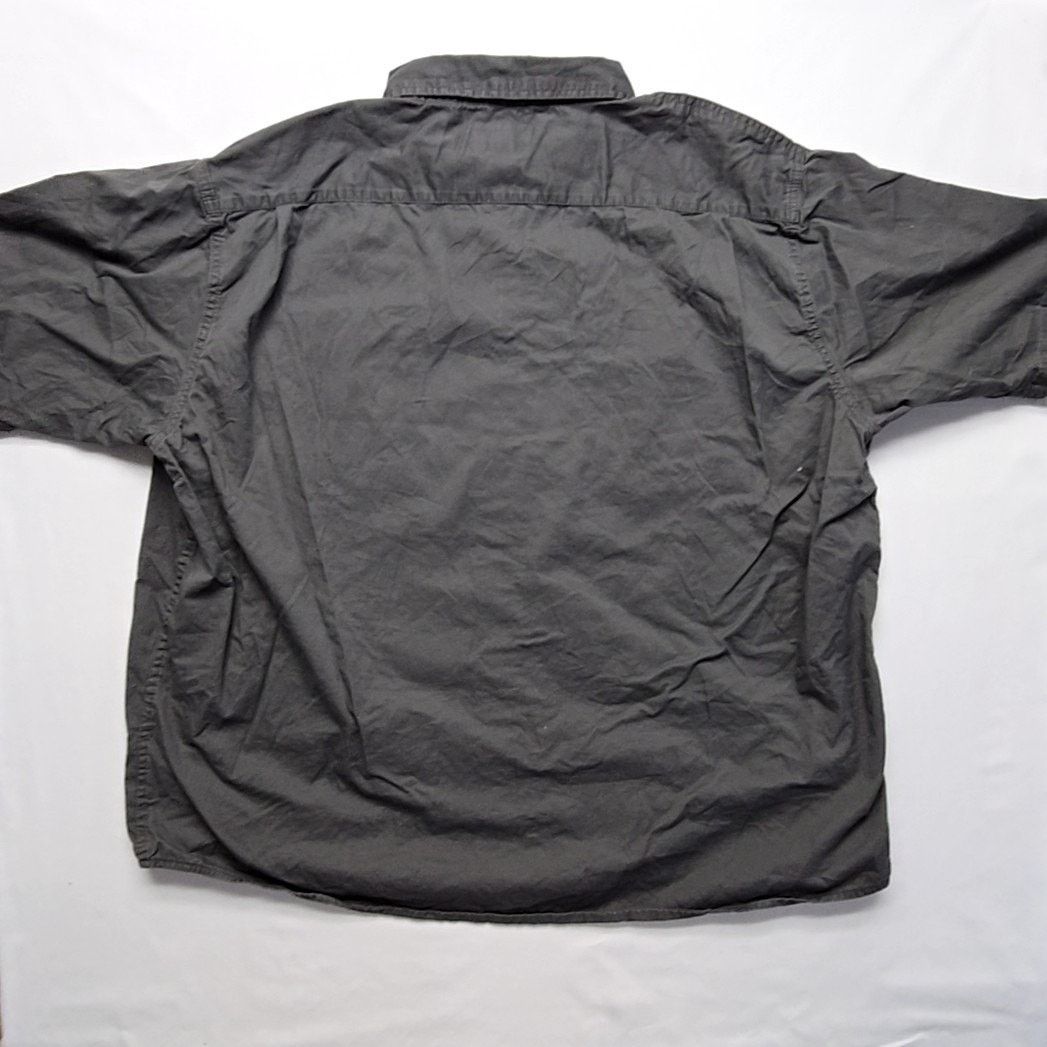 Wrangler Wrangler Button Down Shirt Gray Short Sleeve Casual 3XL Size US XXL / EU 58 / 5 - 6 Thumbnail