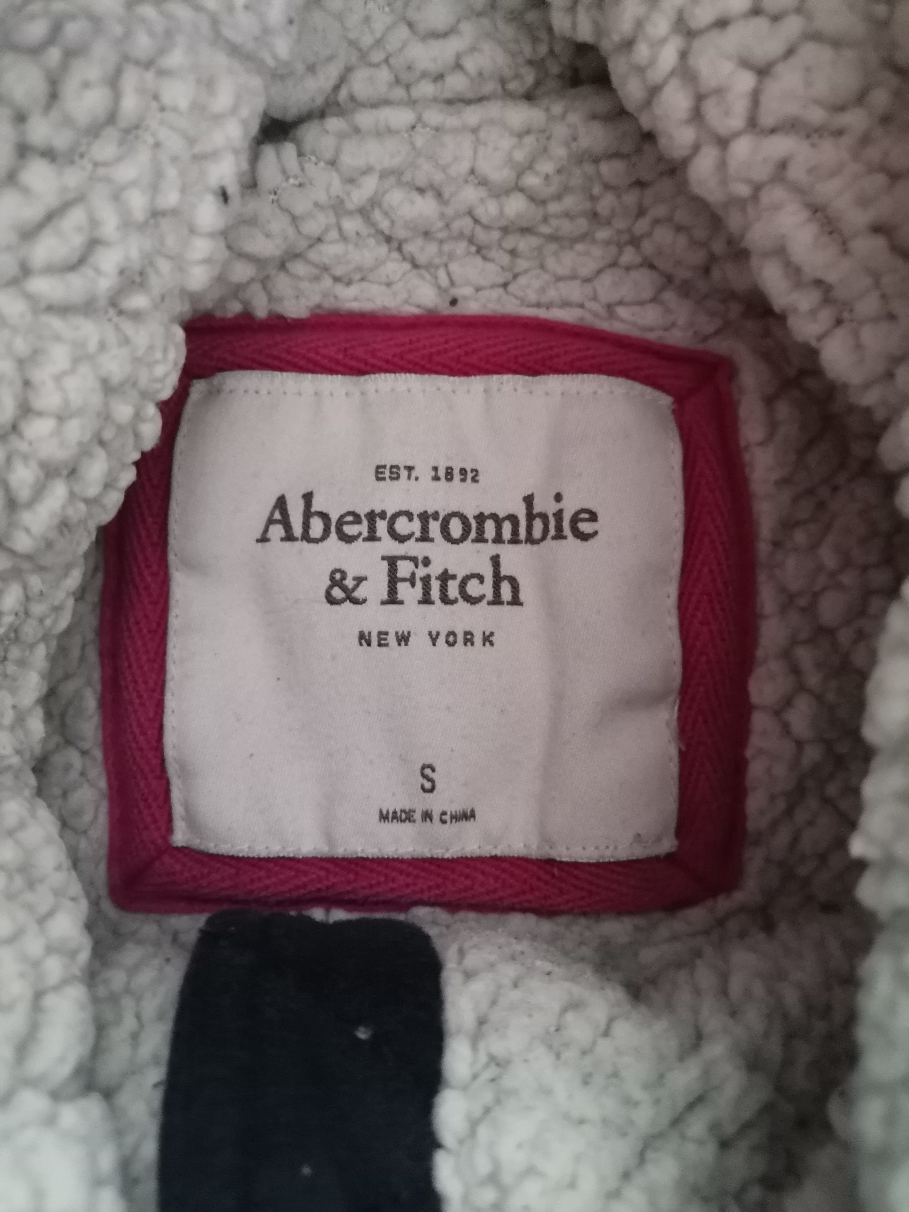 Abercrombie & Fitch Abercrombie & Fitch Women's Zip Up Sherpa Hoodie Size S / US 4 / IT 40 - 3 Thumbnail